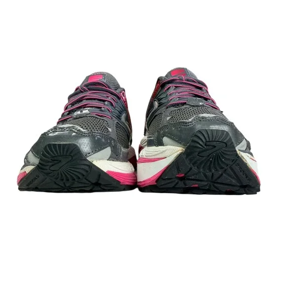 Brooks Glycerin 10 Womens 9.5 Running Sneakers Gray Pink Athletic Shoes - Picture 8 of 11